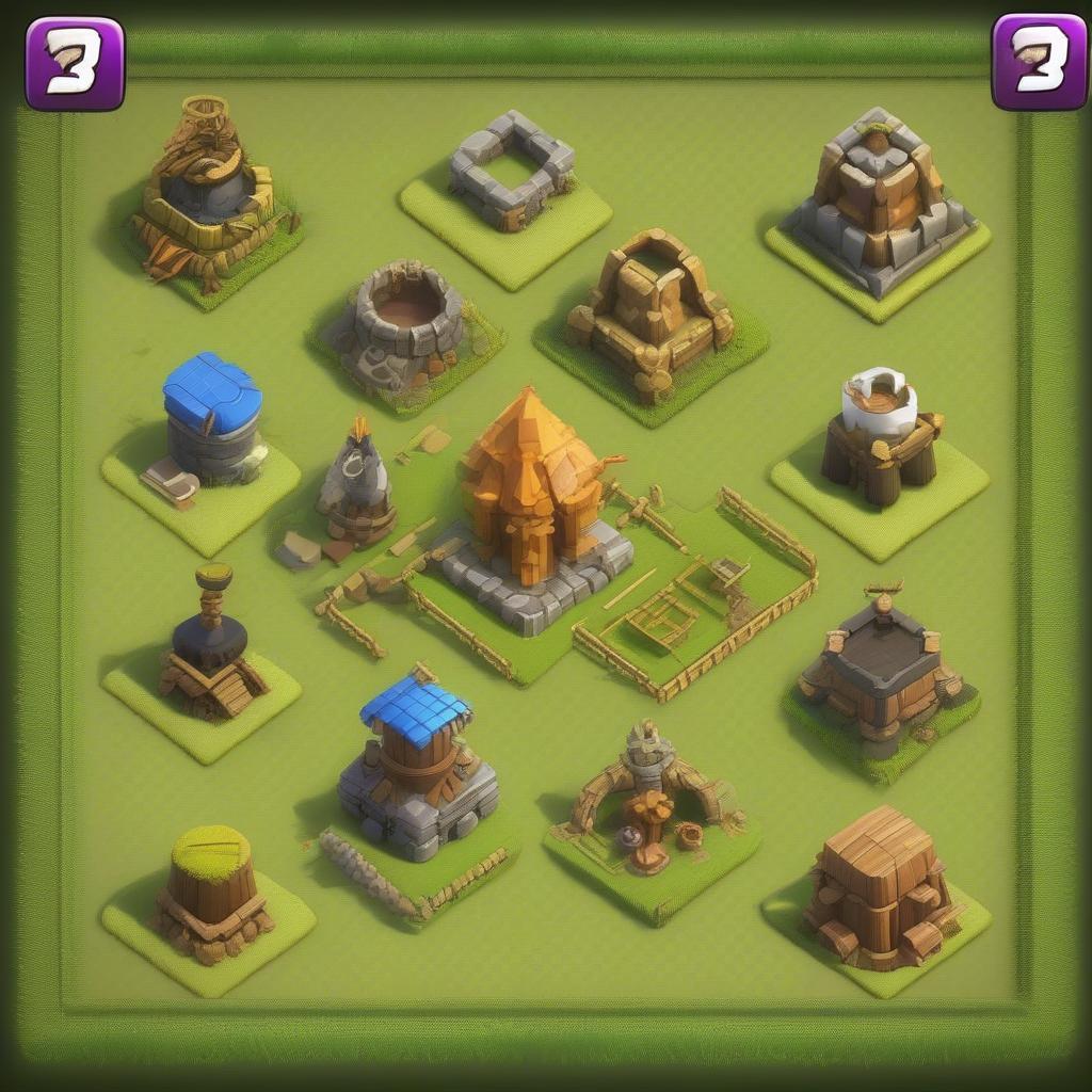 Các Loại Base Đa O Mới Clash Of Clans
