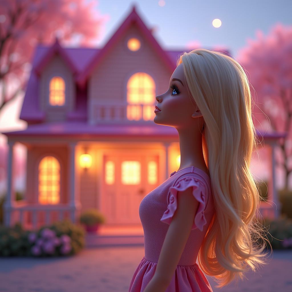 Búp bê Barbie và ngôi nhà trong mơ