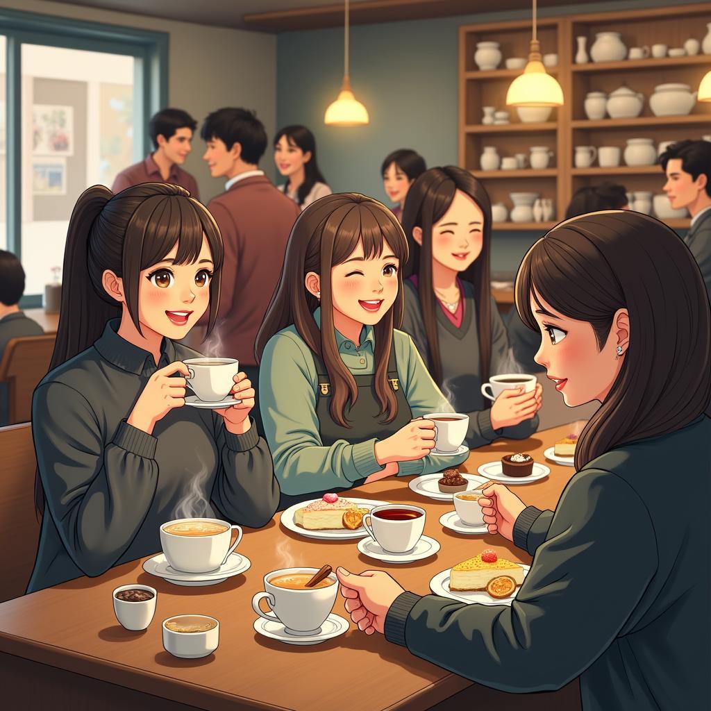 Giấc mơ thấy cửa hàng chè đông khách