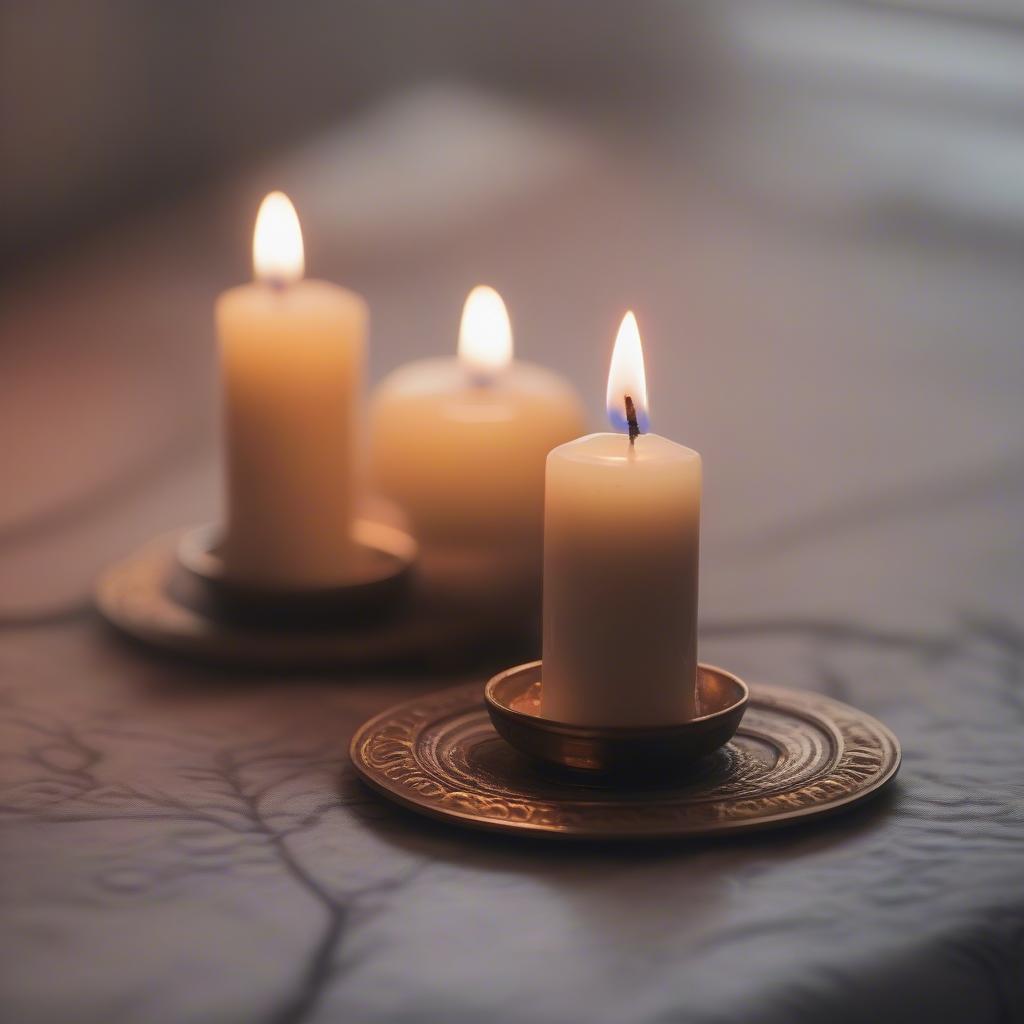 Đèn cúng sáng mờ: Ý nghĩa tâm linh