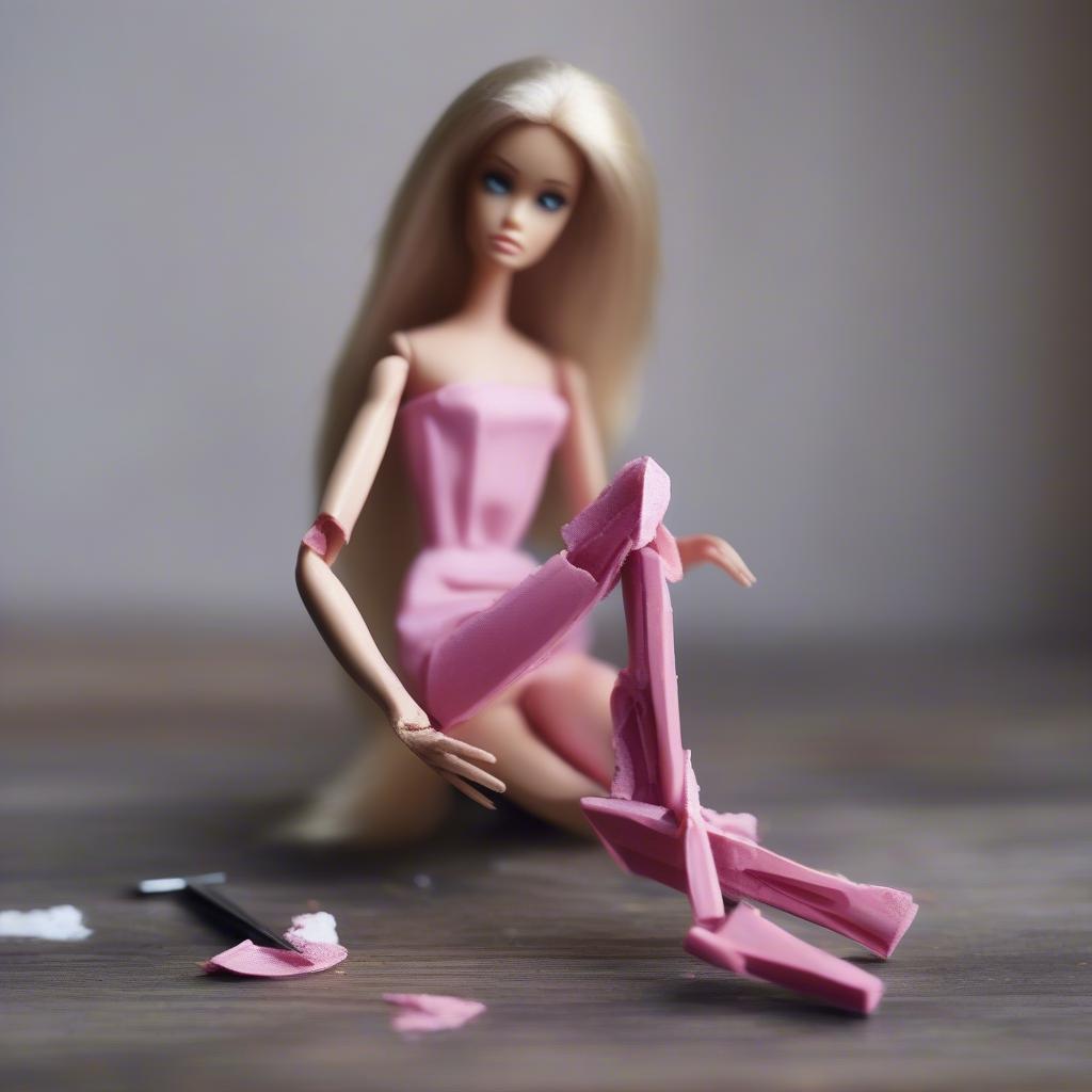 Giấc mơ Barbie bị hỏng: Lo lắng và tổn thương