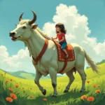 Giấc mơ cưỡi a thu y trên đồng cỏ