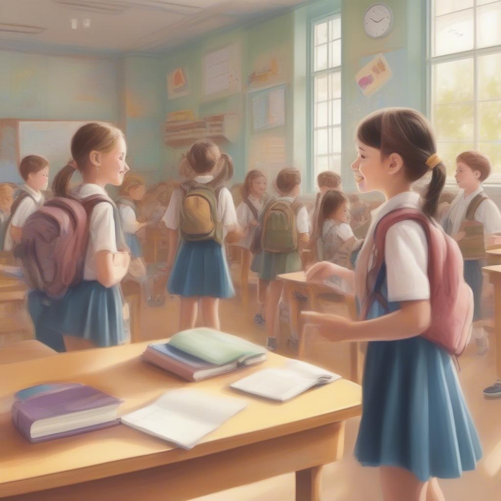 Giấc mơ hào hứng ngày khai trường