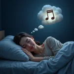 Giai điệu sáo C5 trong giấc mơ trưa: Hình ảnh một người đang ngủ trưa và mơ thấy tiếng sáo C5 du dương.
