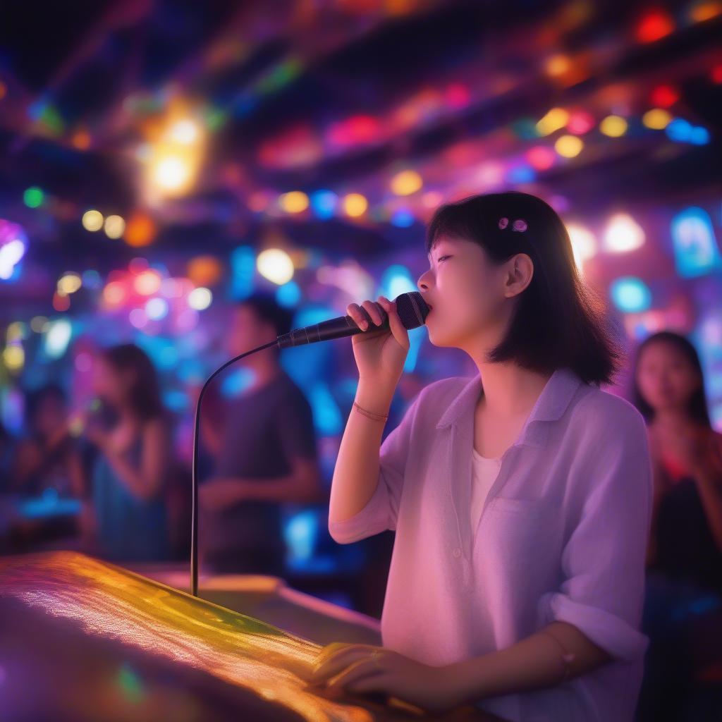 Hát karaoke bài Tìm Lại Giấc Mơ trong mơ