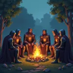 Tìm kiếm đồng đội trong game hiệp sĩ online