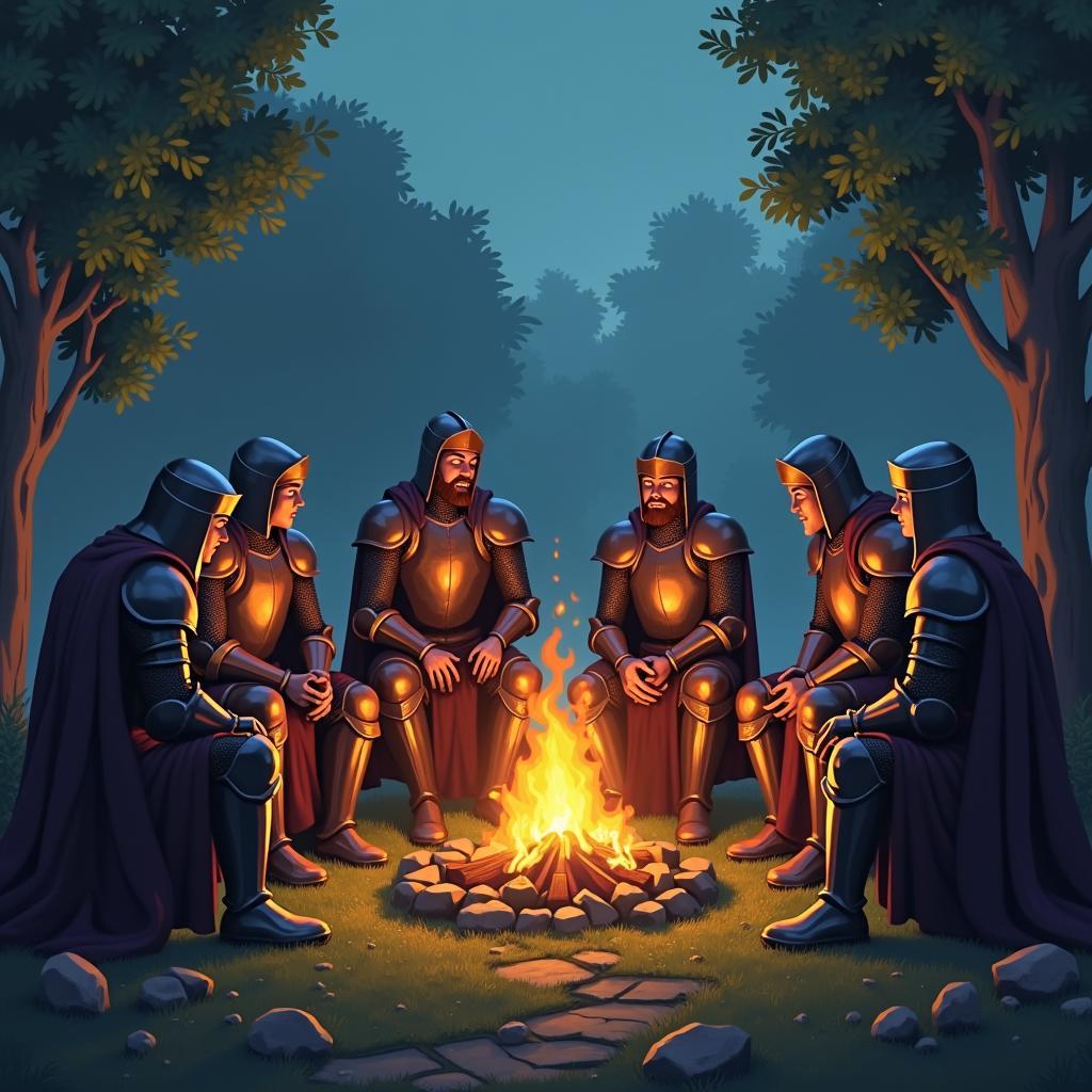 Tìm kiếm đồng đội trong game hiệp sĩ online