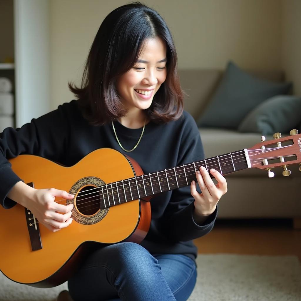 Học guitar solo bài "Giấc Mơ Trưa"