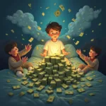 Hình ảnh giấc mơ thấy được cho rất nhiều tiền