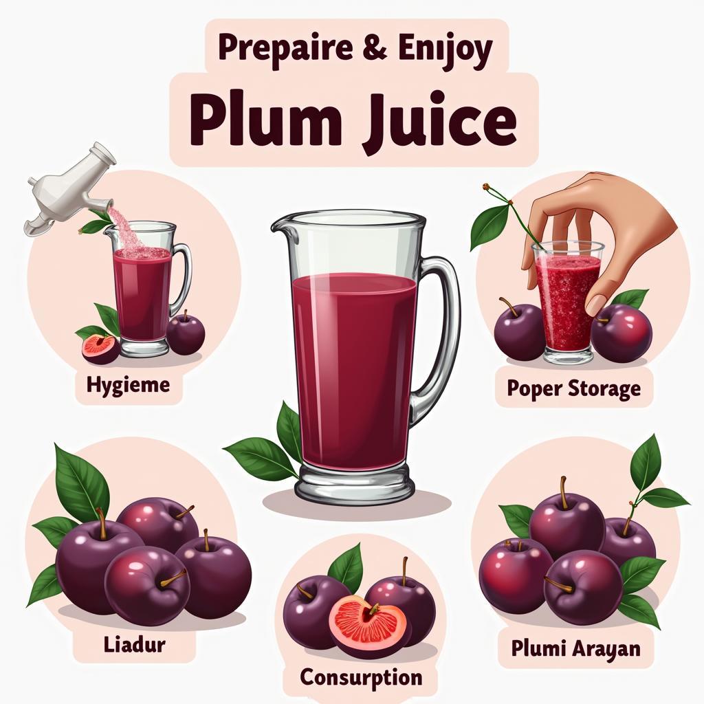 Những lưu ý khi pha nước mơ