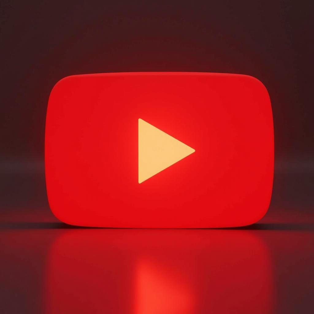 Nút Play YouTube Mới Khởi Đầu