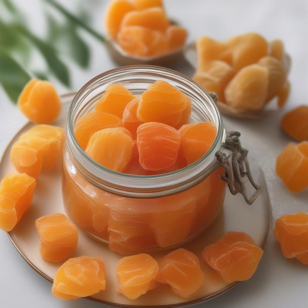 Ô mai mơ gừng sản phẩm