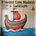 Báo tường vẽ thuyền ước mơ đã hoàn thành, rực rỡ sắc màu và mang thông điệp ý nghĩa về hy vọng và khát vọng.