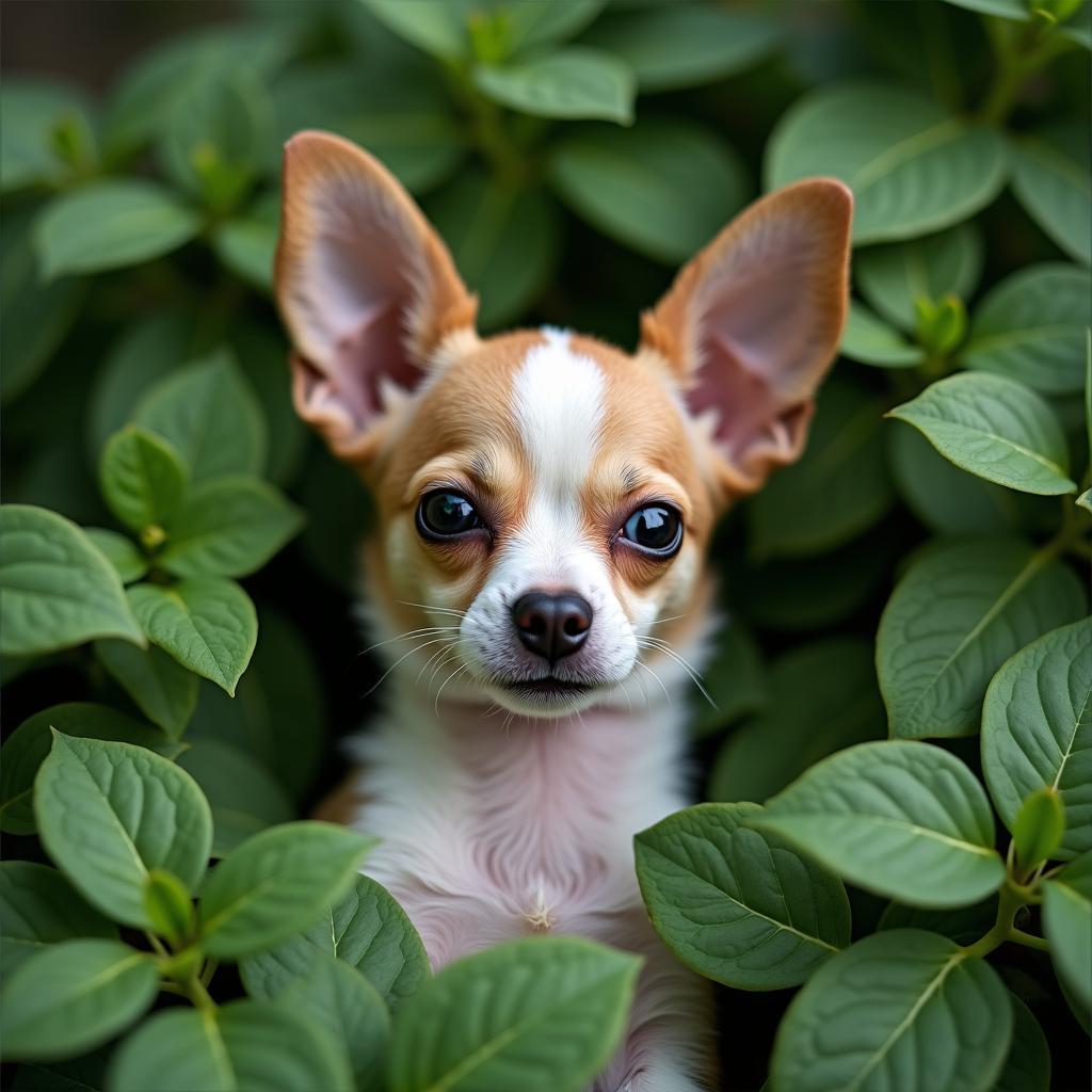 Chihuahua lá mơ và sự bảo vệ