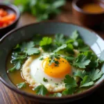 Giấc mơ thấy món chưng lá mơ trứng gà