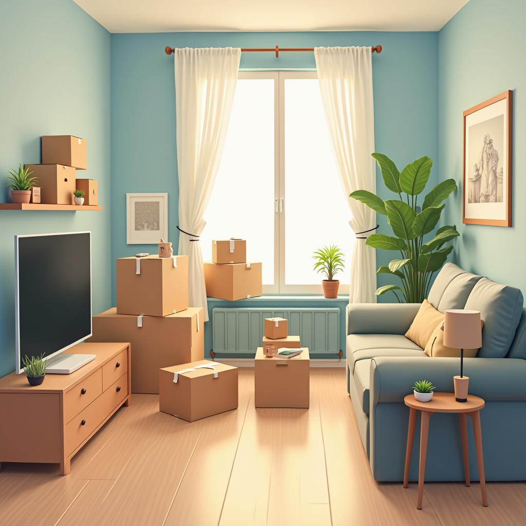 Chuyển đến căn hộ mới