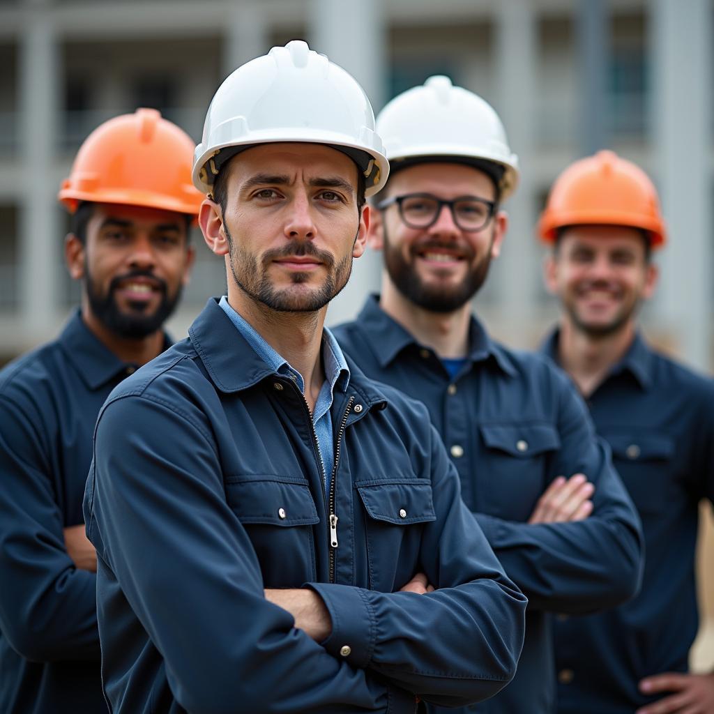 Công ty xây dựng phố mơ với đội ngũ chuyên gia