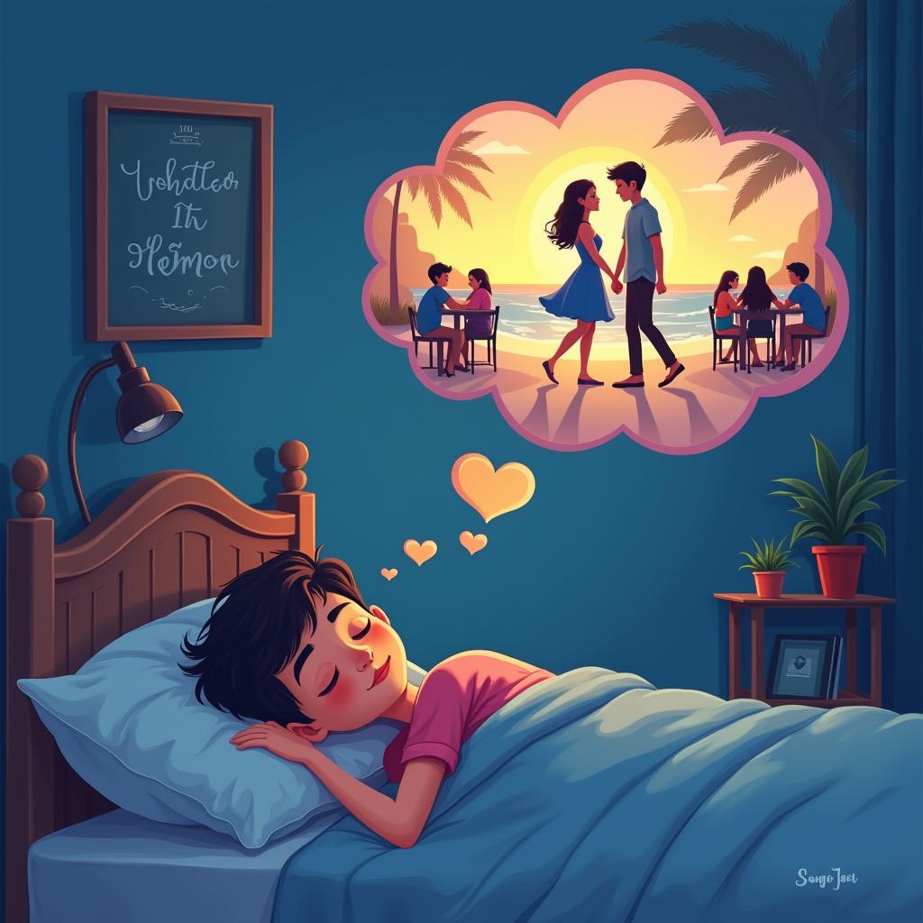 Crush xuất hiện trong giấc mơ