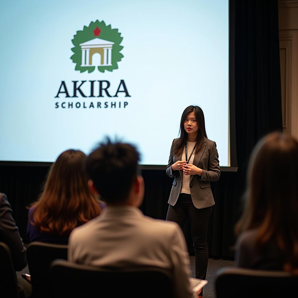 Cựu học bổng Akira chia sẻ