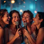 Giấc mơ karaoke hát cùng bạn bè