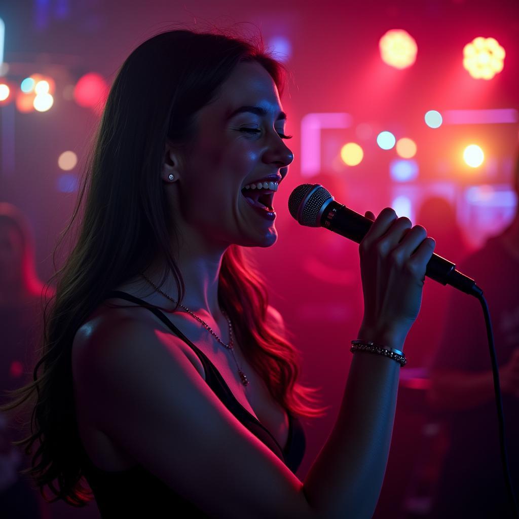 Giấc mơ karaoke thể hiện bản thân