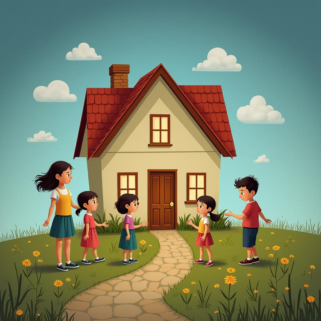 Giấc mơ về ngôi nhà và trẻ em thường mang nhiều ý nghĩa