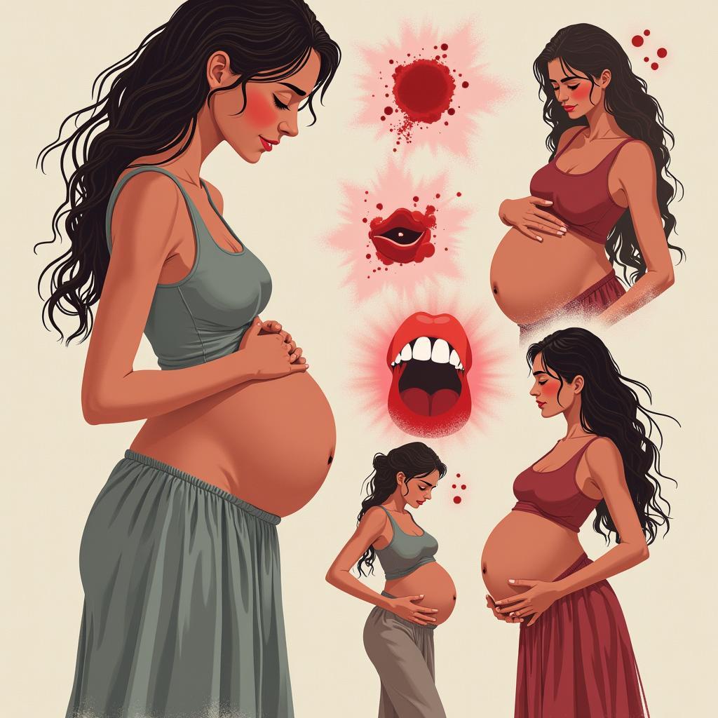 Decoding different scenarios of pregnant women dreaming of period blood