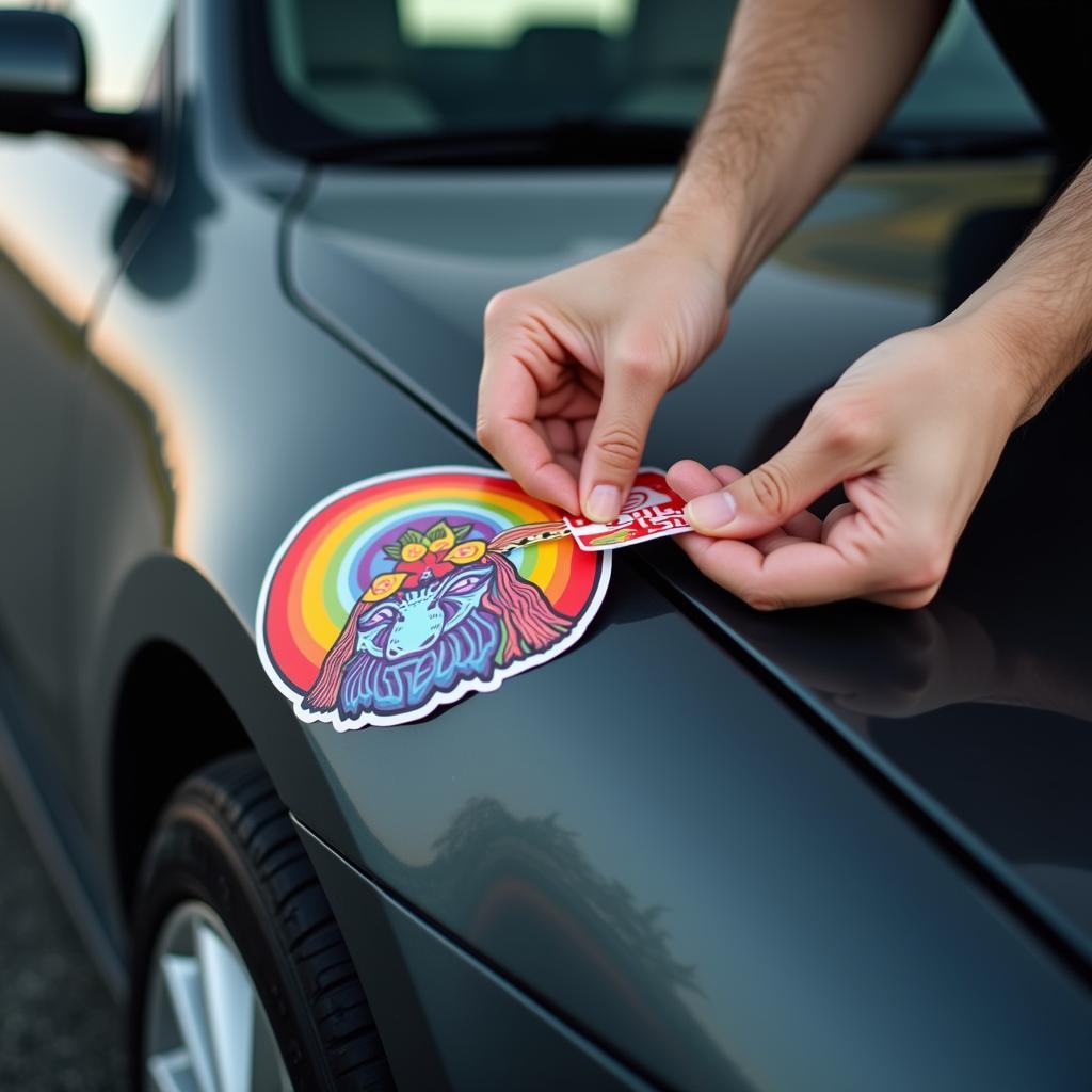 Giải mã giấc mơ dán sticker ô tô mới: Điềm báo gì?