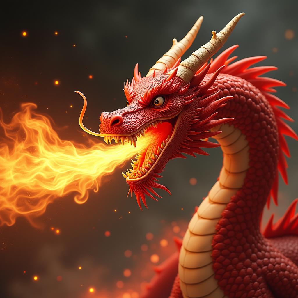 Giải mã giấc mơ thấy rồng đỏ