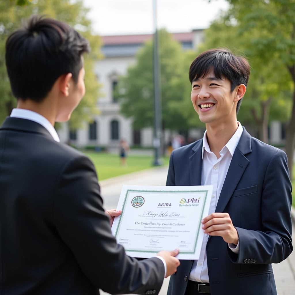 Học bổng Akira hỗ trợ sinh viên