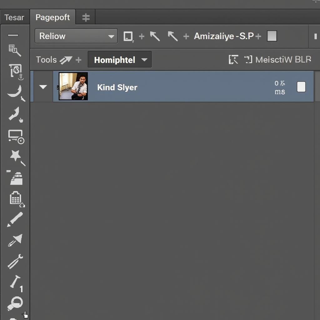 Làm mờ hậu cảnh trong Photoshop
