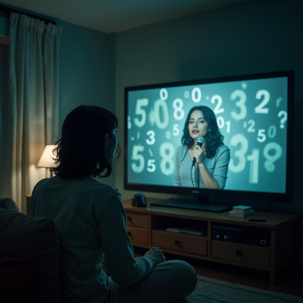 Mẹ hát karaoke ma số trong mơ