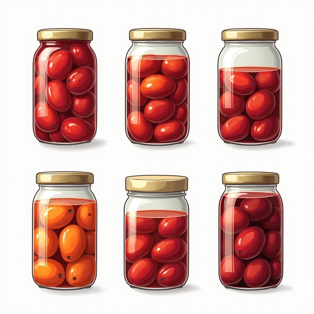 Chọn lựa mơ muối lâu năm