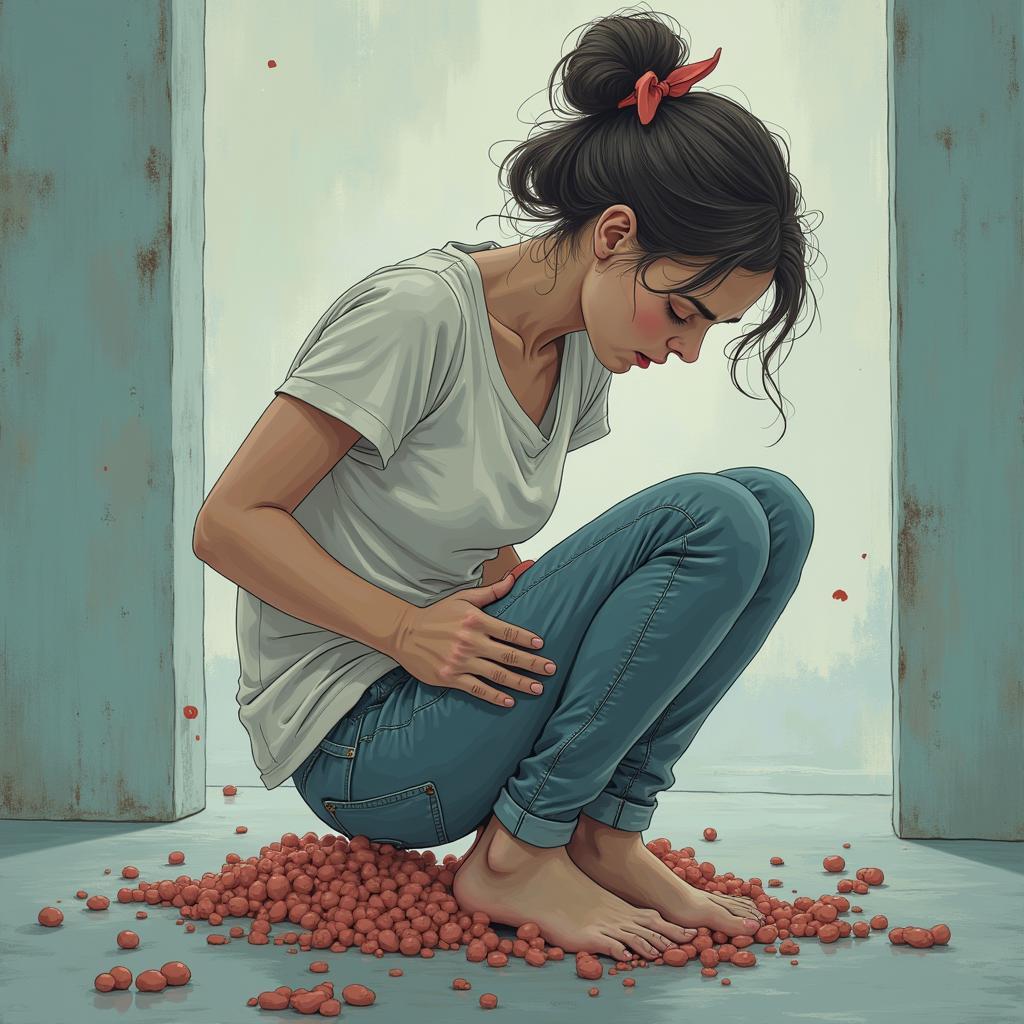 Mơ thấy đi ỉa không kiểm soát
