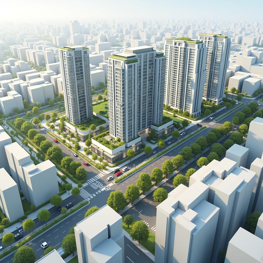 Vị trí Nhà Mơ Residence Quận 8