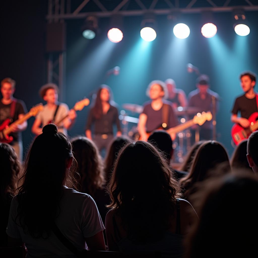 Giới trẻ bị thu hút bởi âm nhạc mới mẻ và phong cách độc đáo của các band rock mới