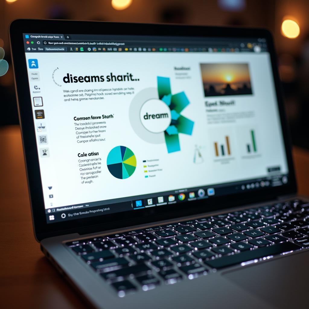 Thiết kế slide hấp dẫn cho bài thuyết trình về ước mơ