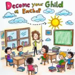 Ước mơ của em: Trở thành cô giáo